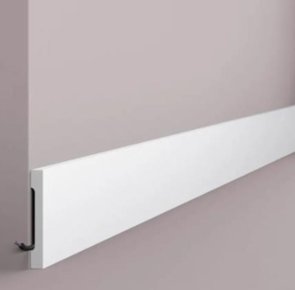 Плинтус под покраску NMC Wallstyl FD8 2000×80×15